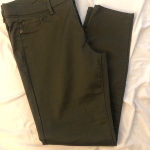 Forest Green Skinny Jeans!